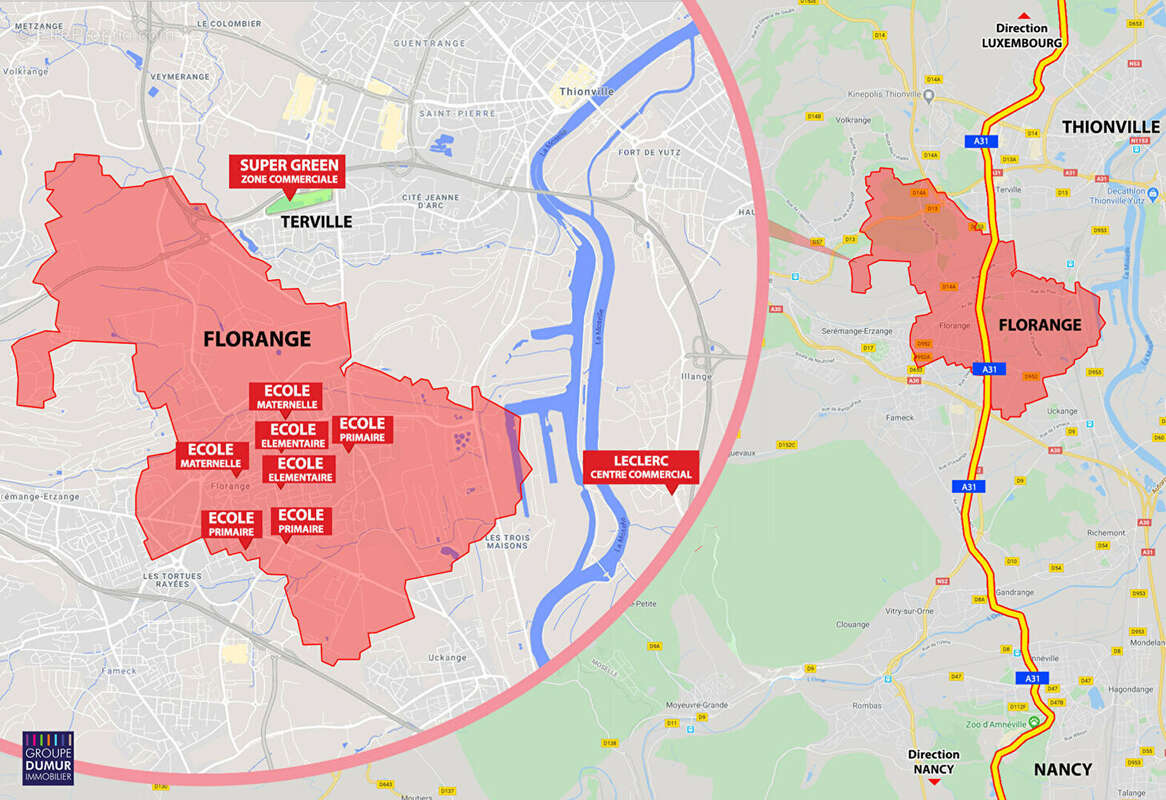 Appartement à FLORANGE