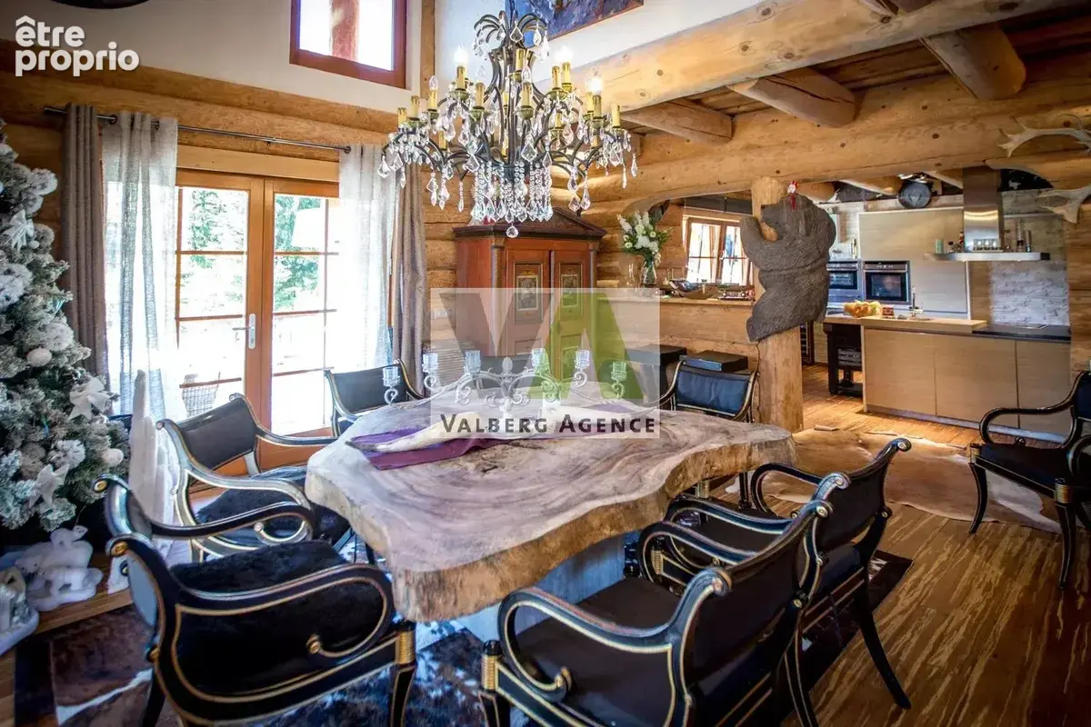 Chalet d'exception en rondins au pied des pistes - photo 5