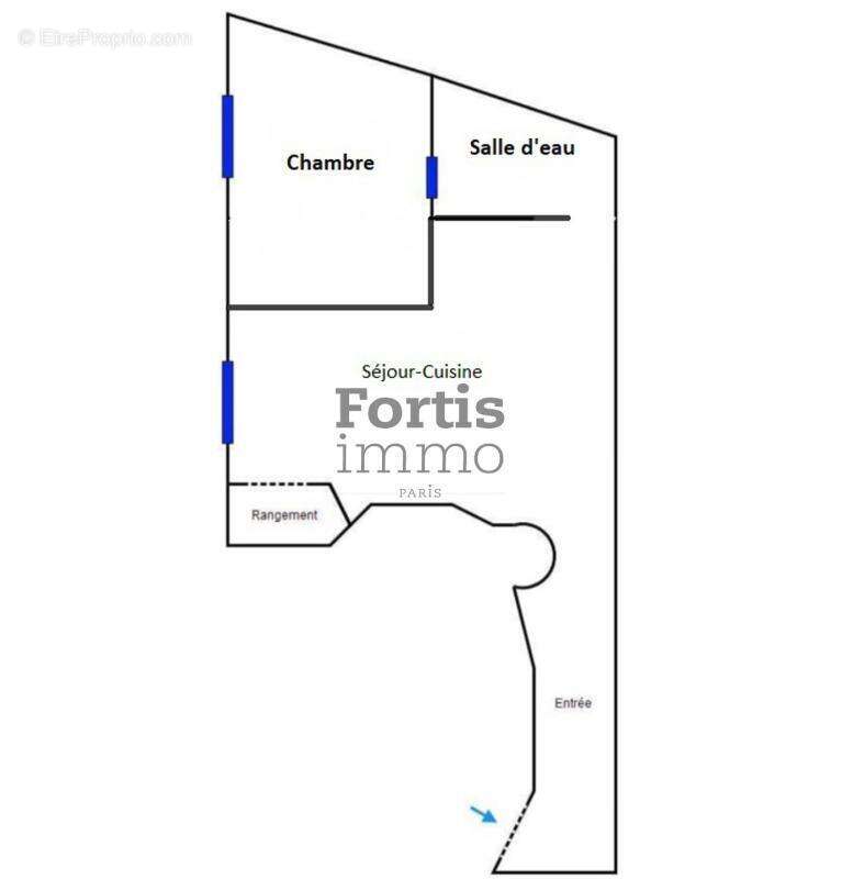 Appartement à PARIS-3E