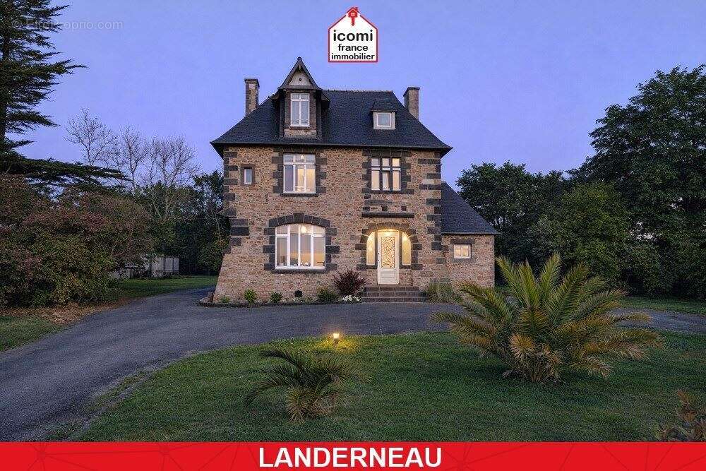 Finistere - landerneau (29800) - a vendre - propriete de 200m² - espace vie 100m² - 5 chambres - terrain 3000m² - coup de coeur  - photo 4
