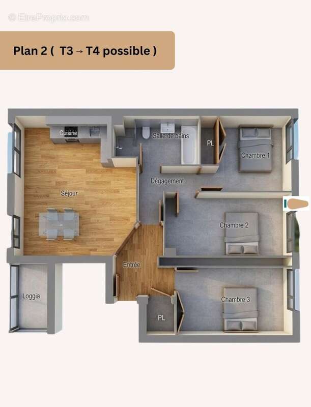 Photo 6 - Appartement à AJACCIO