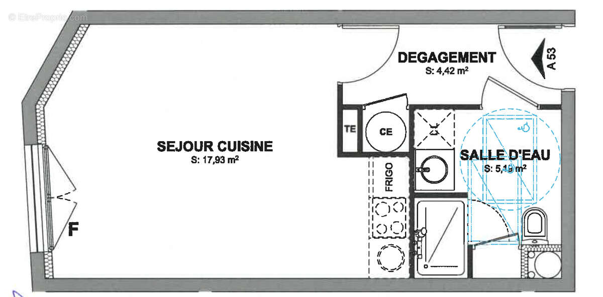 Appartement à MARSEILLE-5E