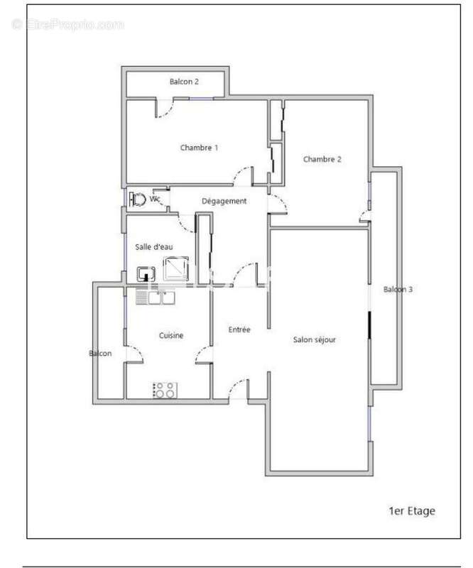 Photo 6 - Appartement à ORGEVAL
