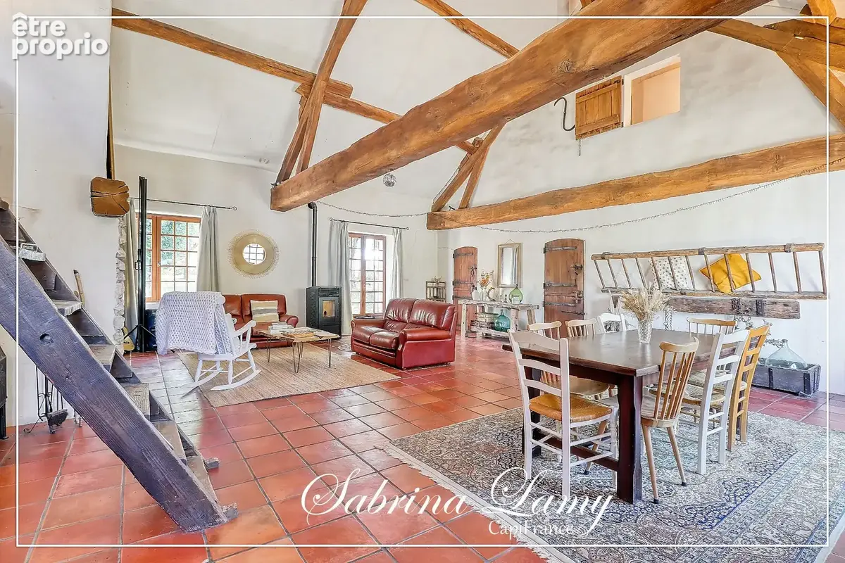 Maison de campagne de caractère – 201m² – beaux volumes – 5 chambres – terrain 898 m² – fromentières - photo 18