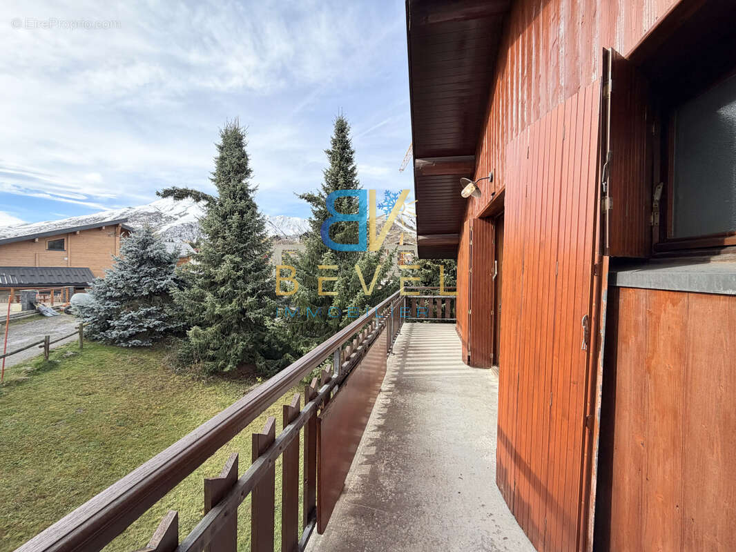 (73) la toussuire - rare chalet indépendant avec grand terrain - centre station - photo 23