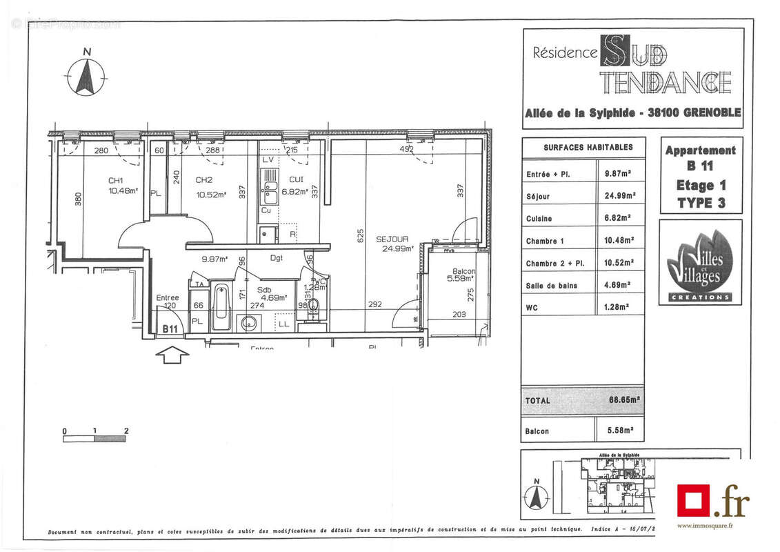 Appartement à GRENOBLE