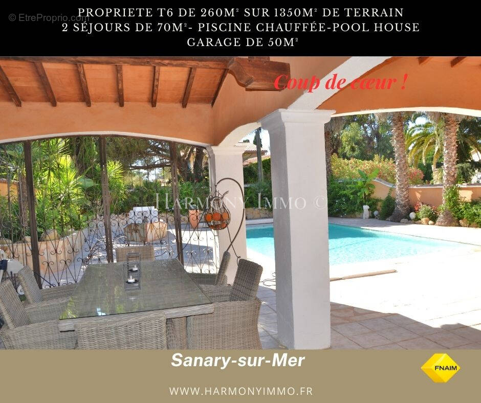 Maison à SIX-FOURS-LES-PLAGES