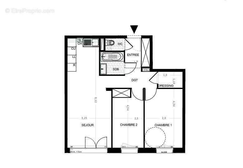 Appartement à CABOURG