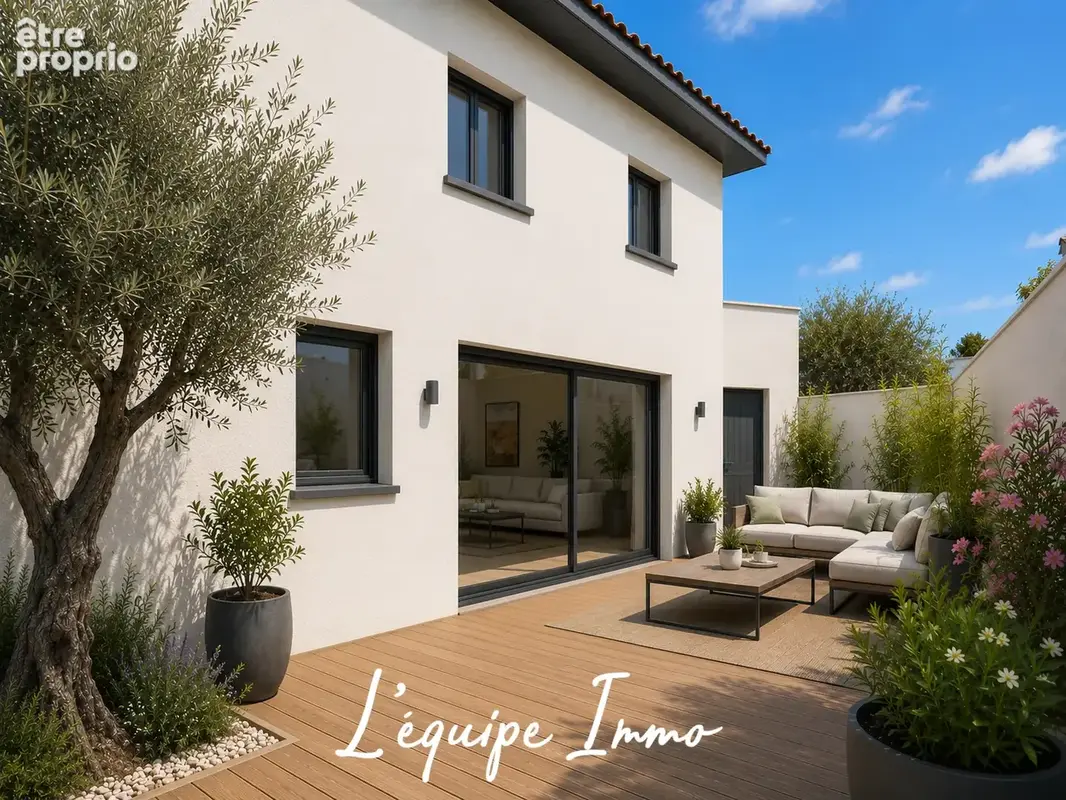 Tournefeuille hyper Centre- Maison neuve T4- 90 m2- Garage-Jardin- - photo 5
