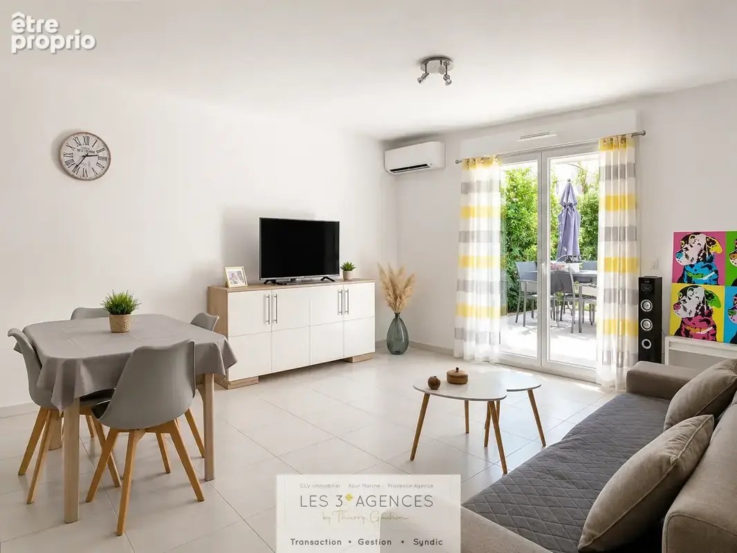 Le plan-de-la-tour   beau 2 pièces en rez-de-jardin - photo 3
