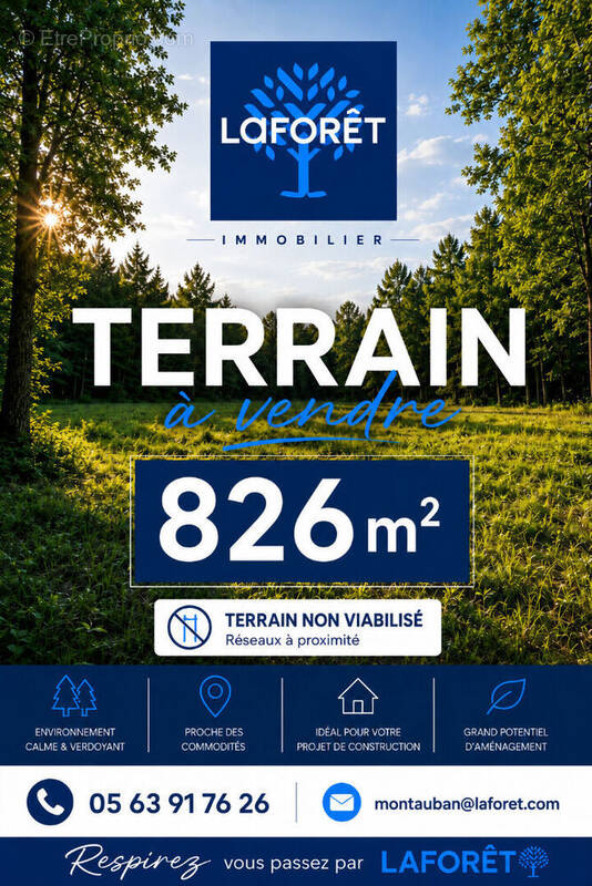 Terrain à VILLEMADE