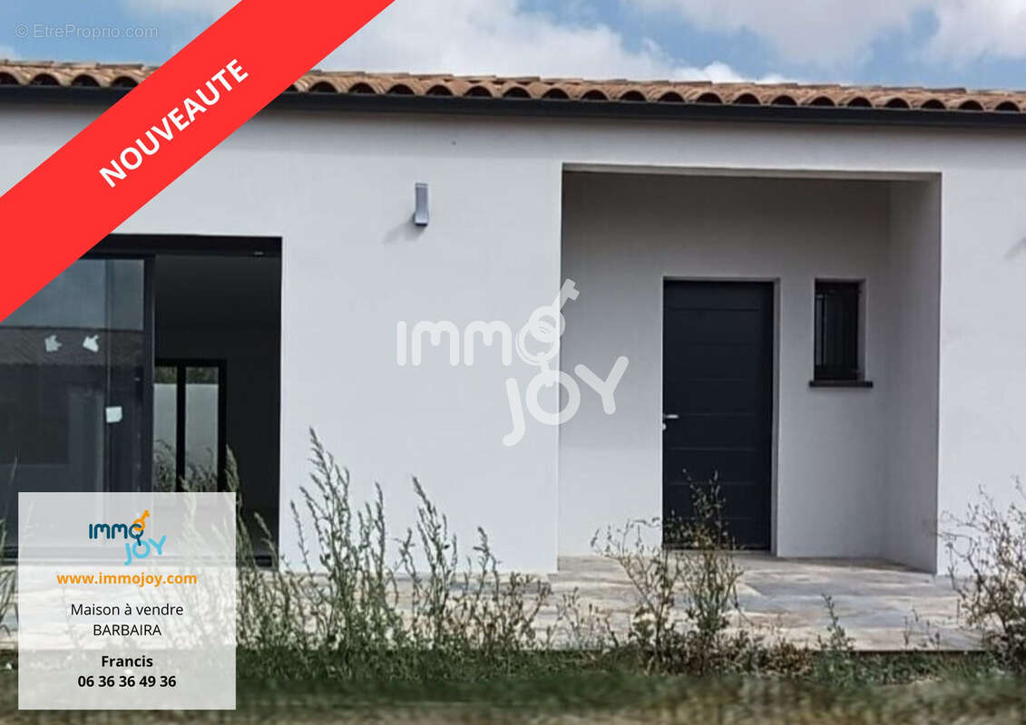Maison neuve - barbaira aude - photo 13