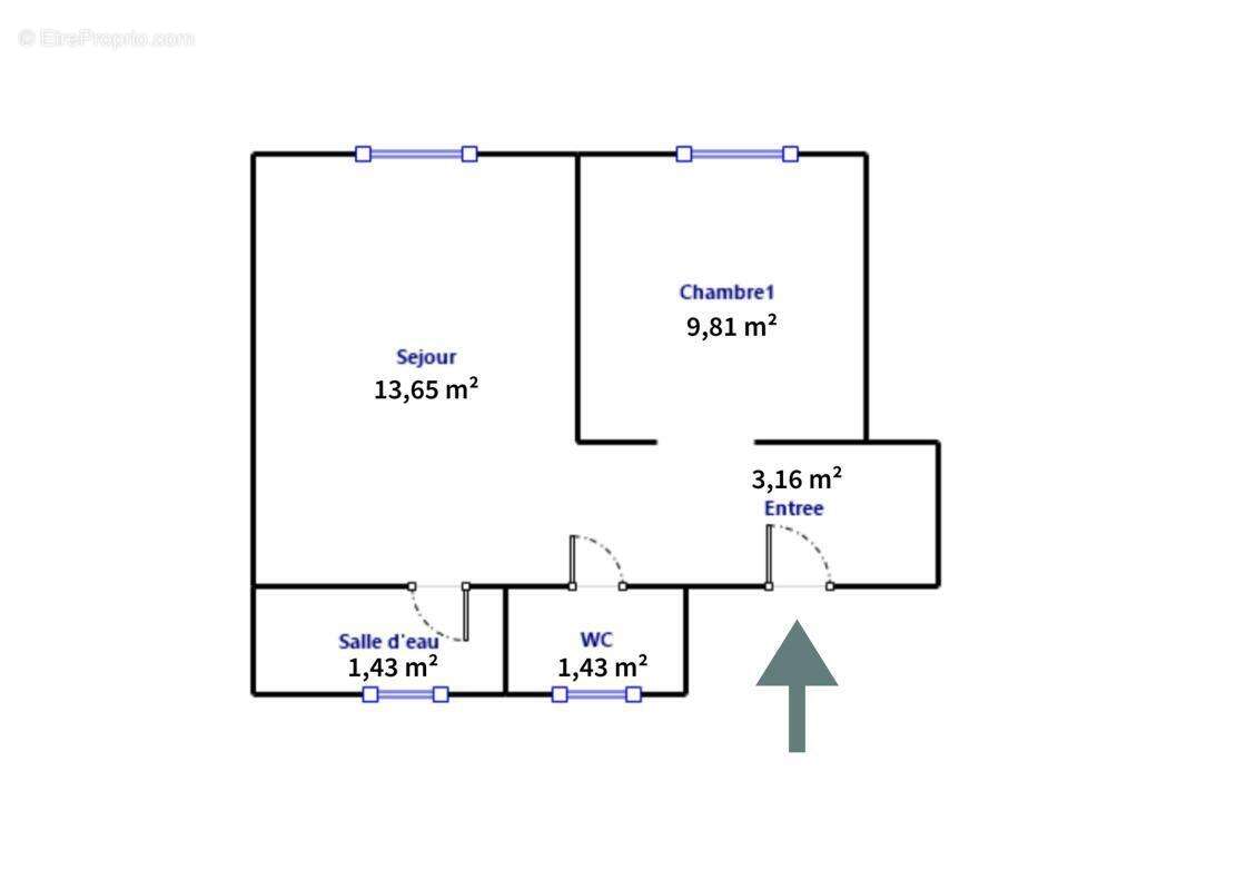 Appartement à PARIS-14E