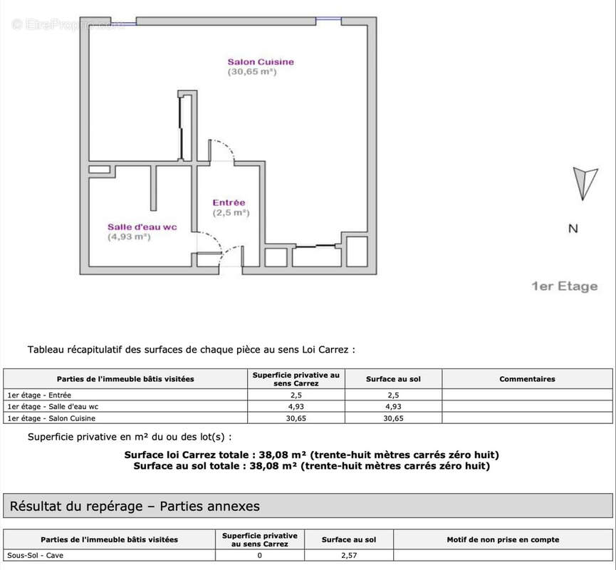 Appartement à FREHEL
