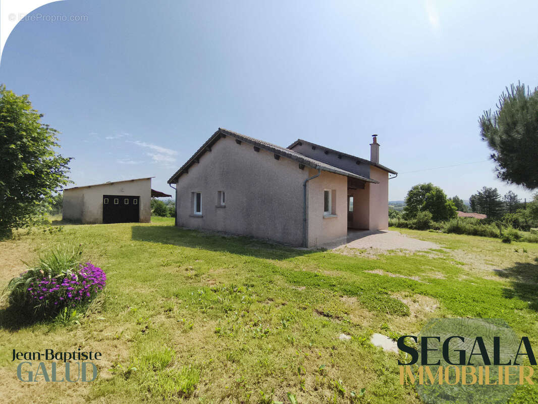 Maison à MIRANDOL-BOURGNOUNAC