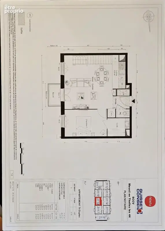 Superbe Duplex F4 (2023) avec 2 Places de Parking ? Sous Garantie Décennale à Le Mesnil-en-Thelle (DPE A) - photo 16