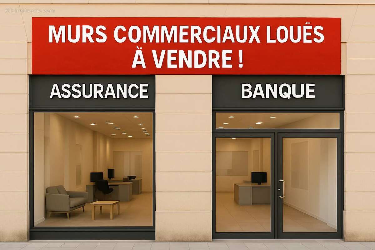 Opportunité rare ! - Local pro loué par une Banque & un Assureur - photo 3