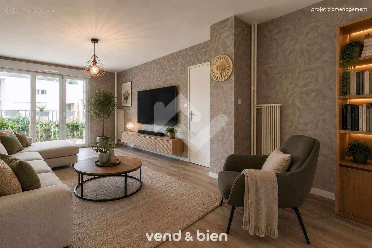 Appartement T6 de 96 m2, familiale ou profession libérale - photo 10