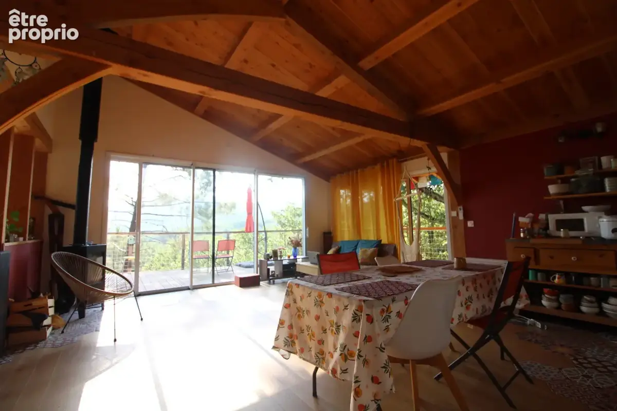 Ravissante maison en bois. vue degagee et environnement preserve. - photo 6