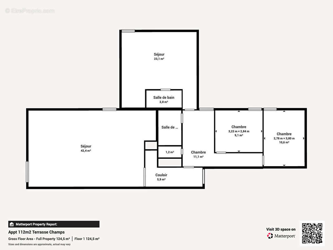 Appartement 4 pièce(s) 112 m2 avec immense terrasse! - photo 11