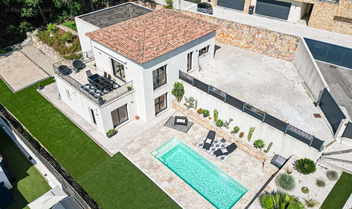 Valbonne -  villa 4p avec piscine et studio attenant - photo 13