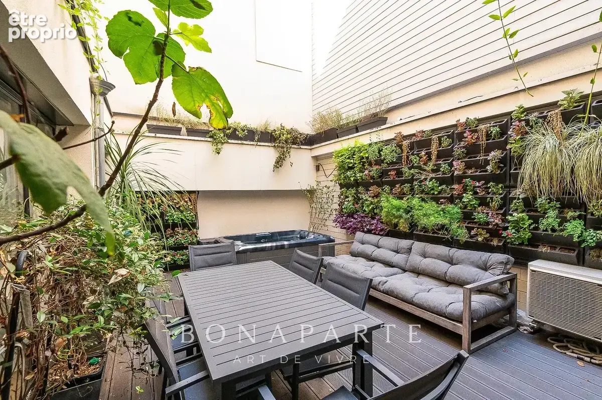 Paris 20 / gambetta – appartement avec terrasse paysagée & jacuzzi – une véritable suite à ciel ouvert - photo 10