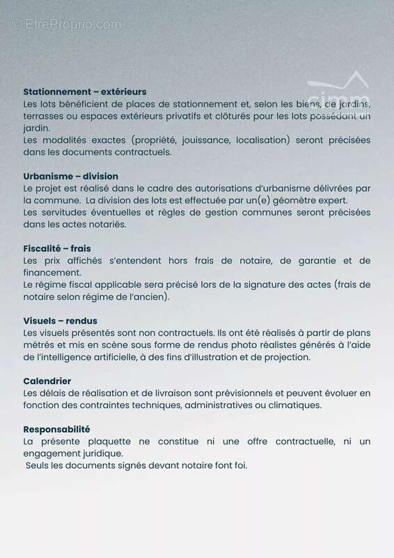 Appartement à BOURG-DES-COMPTES