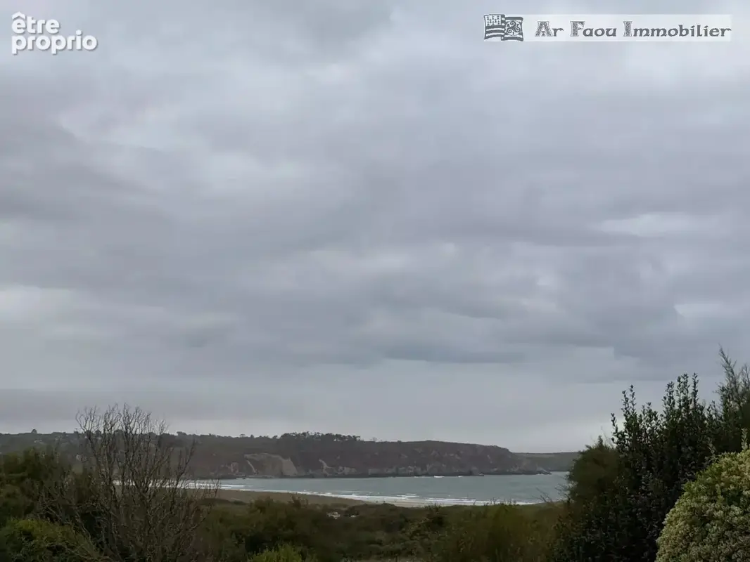 Crozon Proche plage belle néobretonne rénovée avec vue mer - photo 17