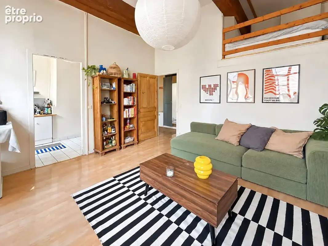 Appartement T1bis avec mezzanine - Lyon 2 - photo 2
