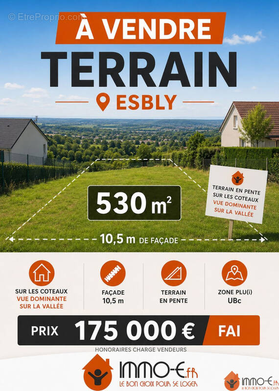 Terrain à ESBLY