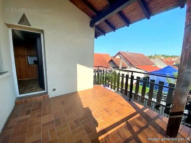 Appartement de type F4 en duplex avec balcon - photo 2