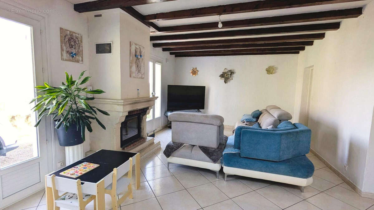 salon - Maison à SAINT-PIERRE-DE-CLAIRAC