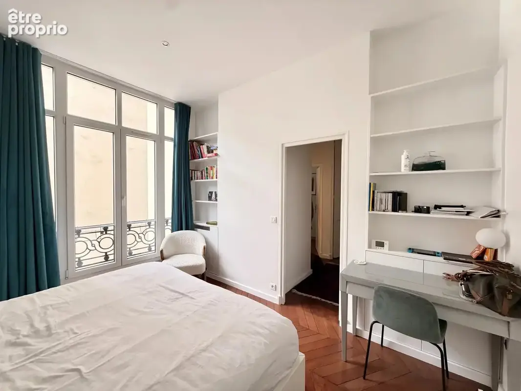 Paris 16 . Foch - Pergolèse, belle rénovation,  plein Sud            150 m2 / 3 chambres - 4ème étage - photo 20