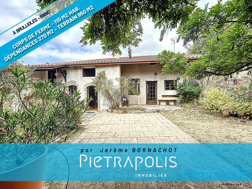 Maison à BRULLIOLES