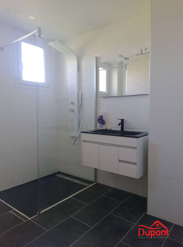 salle de bain neuve douche italienne