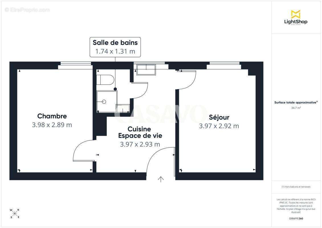 Appartement à CHOISY-LE-ROI
