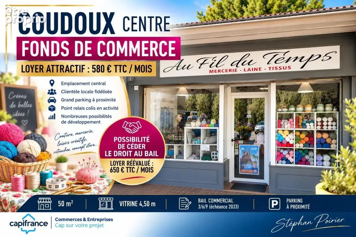 Commerce à COUDOUX