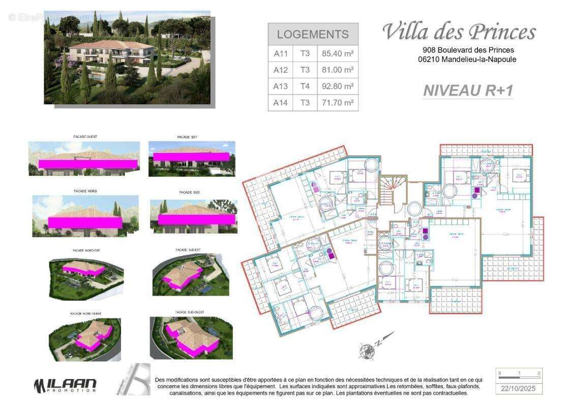 Mandelieu la napoule t3 en vefa - photo 4