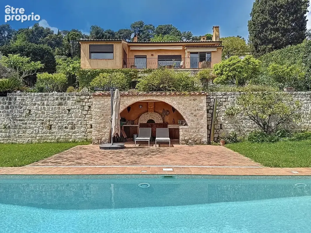 Villa vue mer, calme , piscine , a pied du village de la Colle sur loup et proche de Saint Paul de ven ce - photo 15
