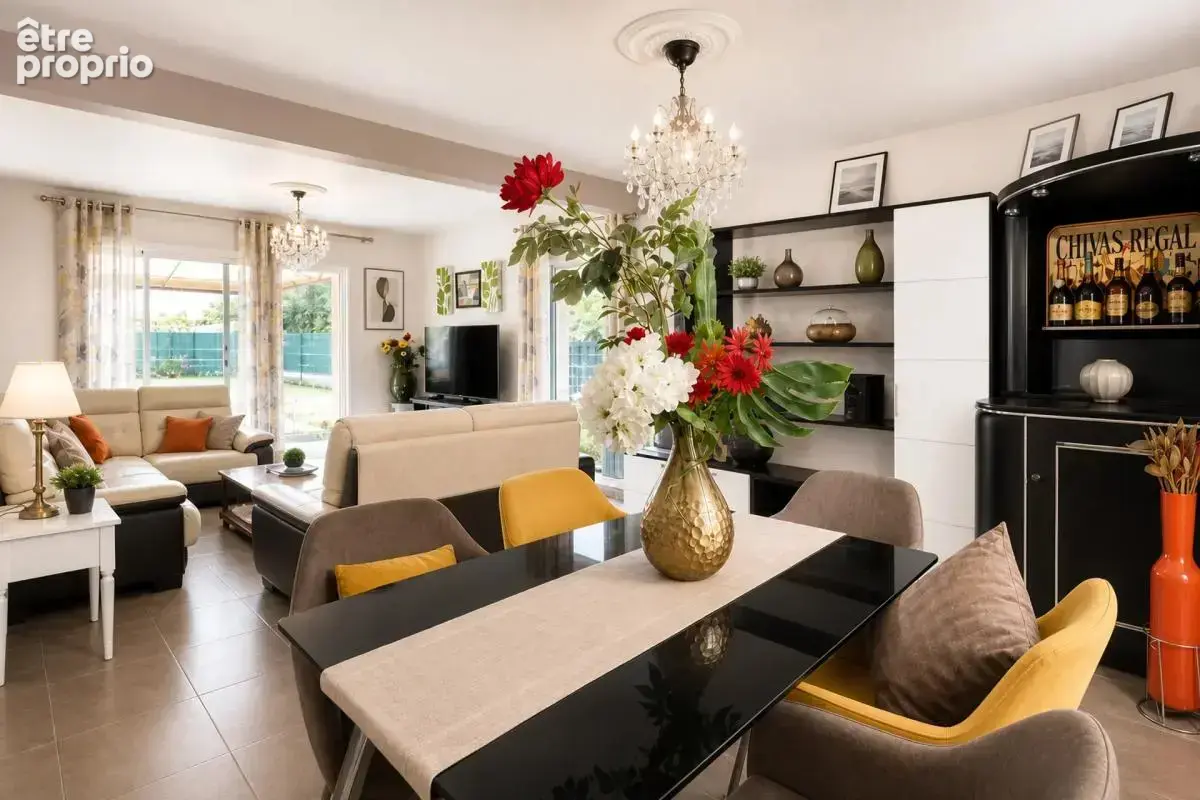 Une maison familiale avec jardin - 122 m² - Monnaie - photo 4