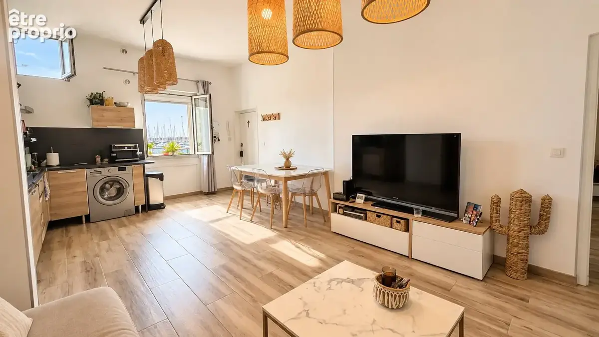 Appartement t3 rez de chaussee vue port - photo 6