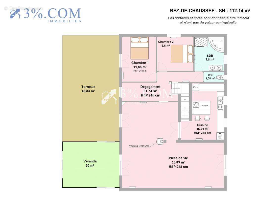 Maison à SAINT-MARTIN-EN-CAMPAGNE