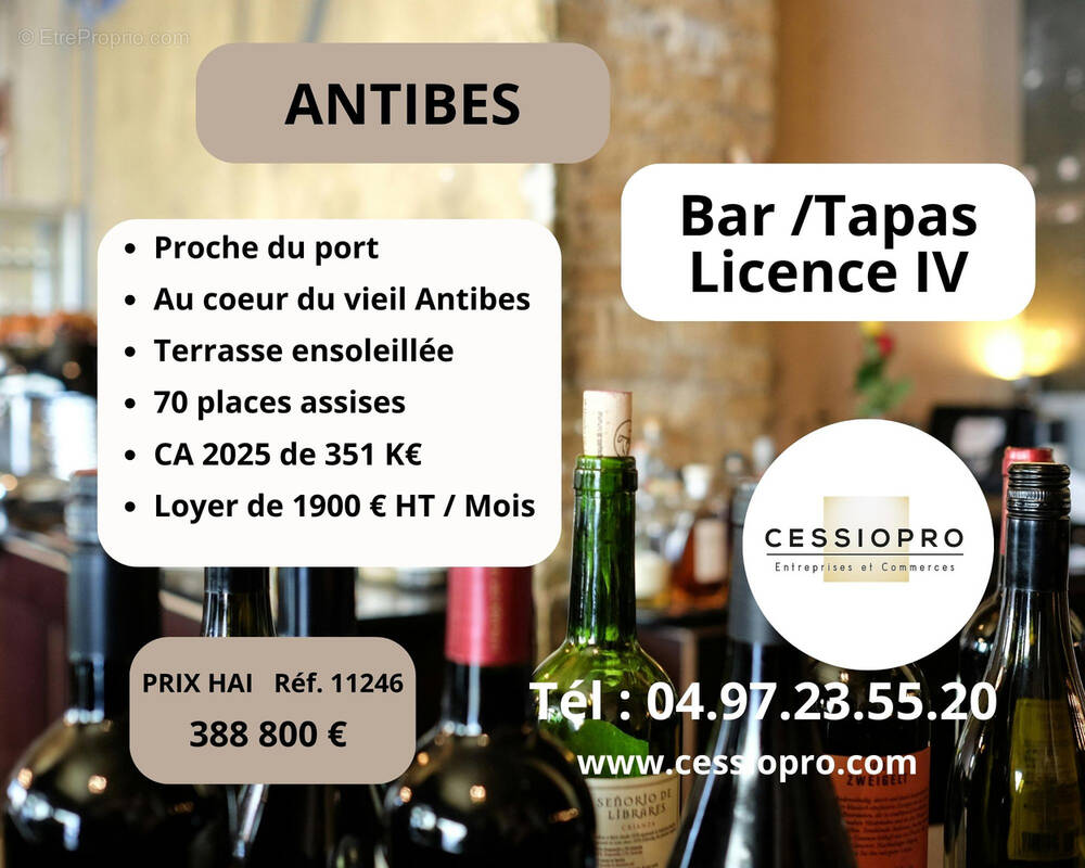 Commerce à ANTIBES