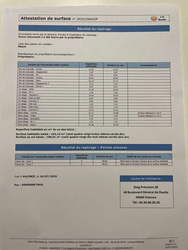 Maison à LORIOL-SUR-DROME