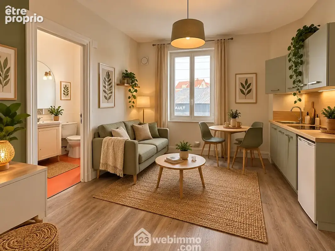 premier étage propostion de studio