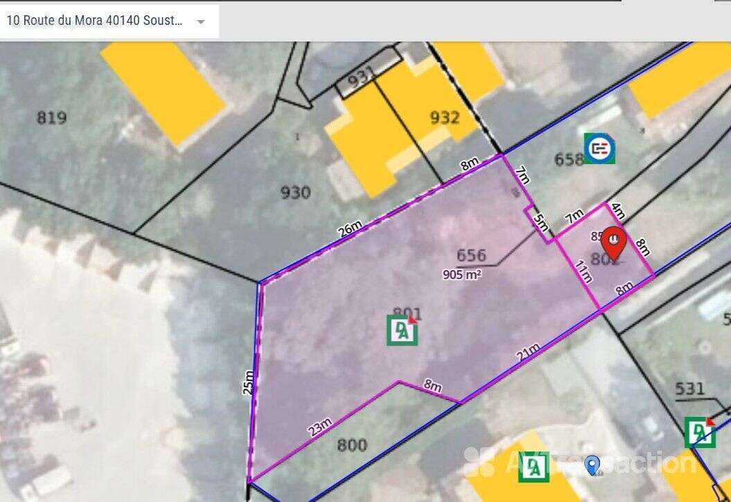 Terrain à SOUSTONS