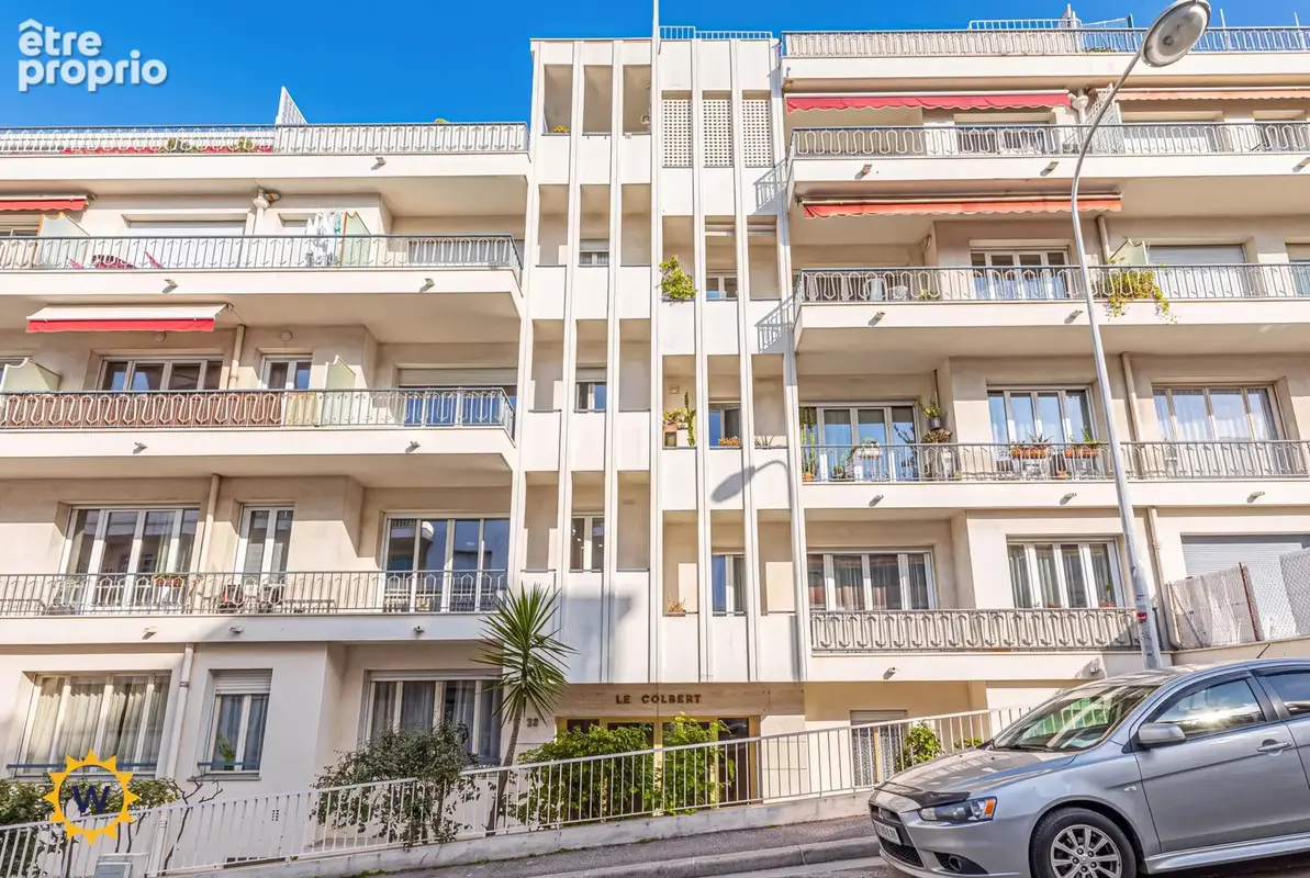 NICE OUEST / BD DE MAGNAN - Appartement de type F1 de 33 m2 avec terrasse de 10 m2, une cave incluse, proximité mer, commerces e - photo 12