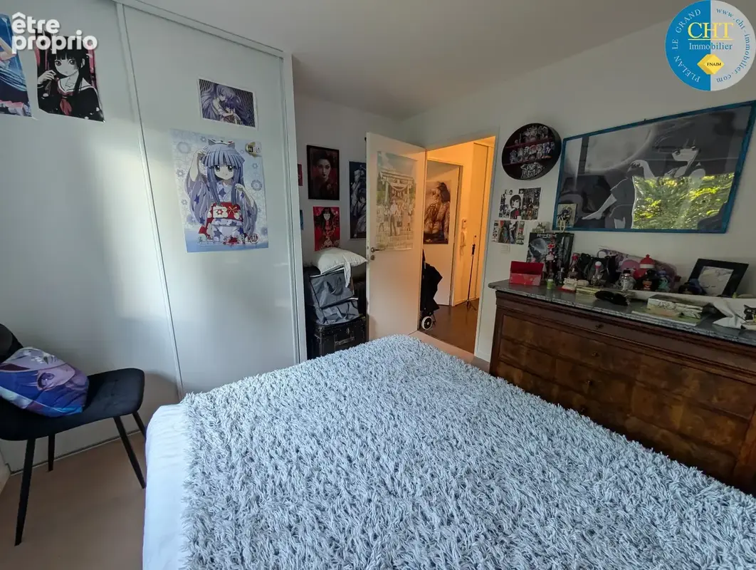 Appartement t2 vendu loué avec ascenseur & balcon   centre-ville de guer (56380) avec cht immobilier - photo 9