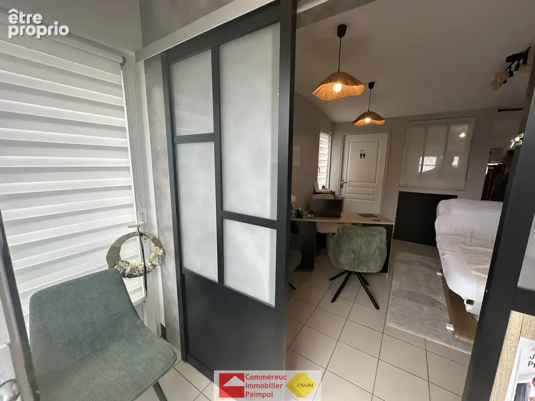 PAIMPOL, en plein centre-ville, maison familiale 6 chambres avec local commercial - photo 15