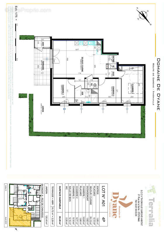 Appartement à THIONVILLE